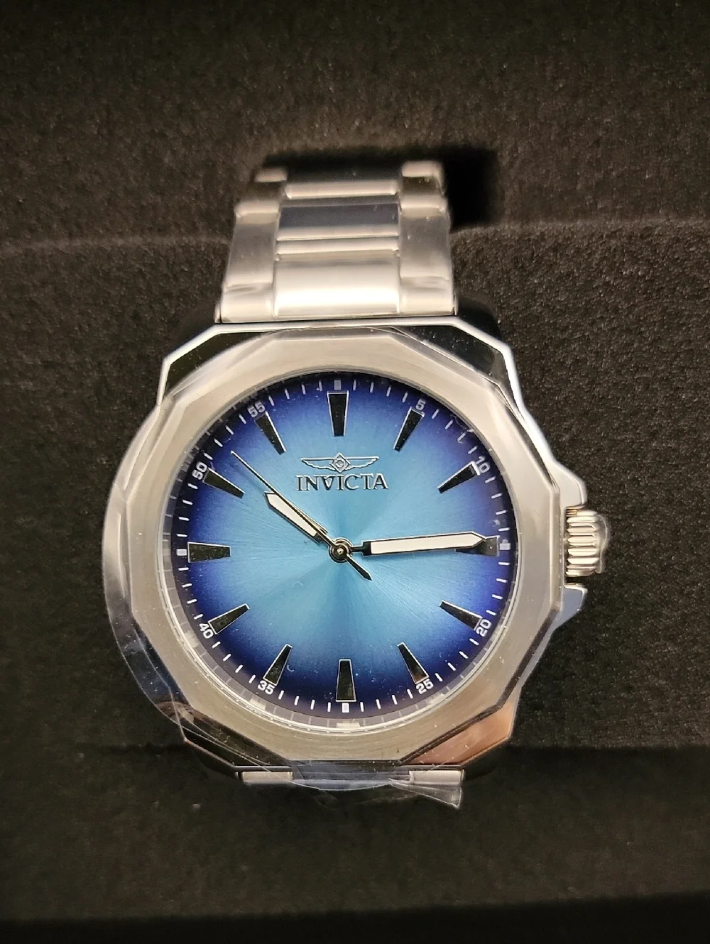 NWT 50989 Invicta Speedway Dominus Men's 42mm Watch Amazing Blue Gradient Dial